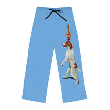 Load image into Gallery viewer, Whimsical Dog on Womens Blue Pajamas Whimsy FIt