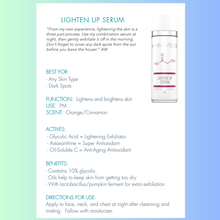 Load image into Gallery viewer, ANN WEBB Skin Care Lighten Up Serum - Whimsy Fit Workout Wear