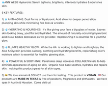 Load image into Gallery viewer, ANN WEBB Hyaluronic Serum - Whimsy Fit Workout Wear