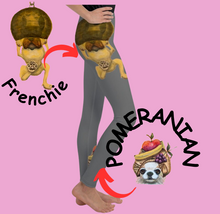 Load image into Gallery viewer, Whimsy Fit “Salon Dogs” Girls Leggings - Whimsy Fit Workout Wear