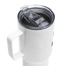 Load image into Gallery viewer, "Beer Helps" Travel mug with Handle - Whimsy Fit Workout Wear