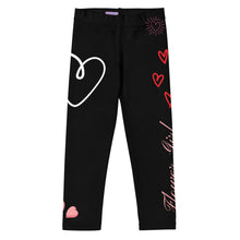 Load image into Gallery viewer, Black_Flower_Girl_Toddler_Leggings_-_Matching_Bridal_Party_Sizes_2T-7_toddler_flat front