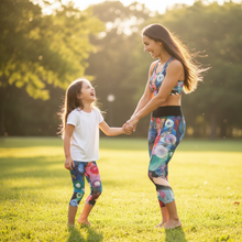 Load image into Gallery viewer, Mother and daughter holding hands
