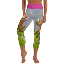 Load image into Gallery viewer, Whimsy Fit Yoga Capri Leggings Staffordshire Terrier High Waist Leggings