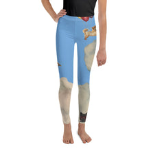 Load image into Gallery viewer, Girls Dog Print Leggings Whimsy Fit Matching Mom “Escape Route”