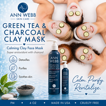 Load image into Gallery viewer, ANN WEBB Charcoal Clay Mask - Detoxifying Face Mask