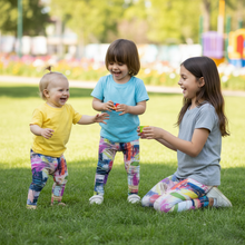 Load image into Gallery viewer, Children Different Ages in Kris Kros Leggings