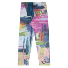 Load image into Gallery viewer, Kris_Kros_Baby_Leggings_2T-7 Whimsy Fit Geometric_Print_Toddler_Pants back