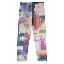 Load image into Gallery viewer, Kris_Kros_Baby_Leggings_2T-7 Whimsy Fit Geometric_Print_Toddler_Pants_front