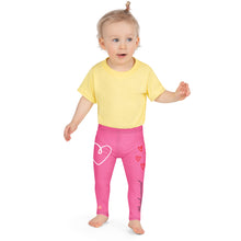 Load image into Gallery viewer, Pink Bridesmaid Baby Leggings Toddler standing