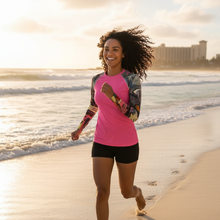 Load image into Gallery viewer, Beach running action shot