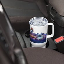 Load image into Gallery viewer, Salon Dogs Travel Mug with Handle - Whimsy Fit Workout Wear