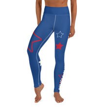 Load image into Gallery viewer, Trump MAGA Leggings Conservative_Proud America Trump MAGA Leggings Make America Great Again Woman Front