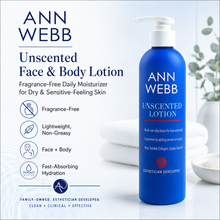 Load image into Gallery viewer, Ann Webb Unscented Lotion Face & Body