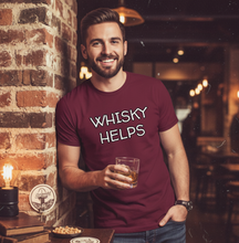Load image into Gallery viewer, Mens Bourbon Helps T-Shirt Weekend Vibes, Whimsy Fit