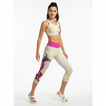 Load image into Gallery viewer, Women Toddler Leggings Don_t_Tip_Ladies Leggings_WHimsy FIt Lady standing outside Don't Tip leggings studio photo