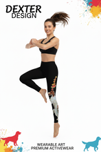 Load image into Gallery viewer, Action shot of girl wearing Dexter leggings