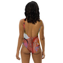 Load image into Gallery viewer, Womens Swimsuit Abstract Print bathing Suit Women Whimsy Fit