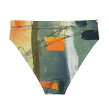 Load image into Gallery viewer, whimsy Fit High-waisted Bikini Bottom Womens Matching Women Rash Guards Colorful Swimsuit Beach Vacations SPF Women Swimwear Womens Bright Bathing Suit