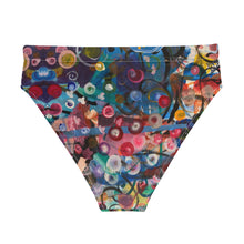 Load image into Gallery viewer, Whimsy Fit High-waisted bikini bottom "Breeze" with matching Rash Guard