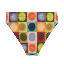 Load image into Gallery viewer, whimsy Fit High-waisted Bikini Bottom Womens Matching Women Rash Guards Colorful Swimsuit Beach Vacations SPF Women Swimwear Womens Bright Bathing Suit