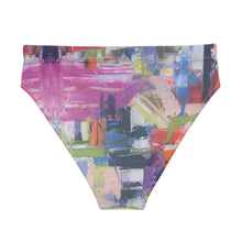 Load image into Gallery viewer, whimsy Fit High-waisted Bikini Bottom Womens Matching Women Rash Guards Colorful Swimsuit Beach Vacations SPF Women Swimwear Womens Bright Bathing Suit