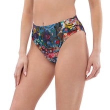Load image into Gallery viewer, Whimsy Fit High-waisted bikini bottom "Breeze" with matching Rash Guard