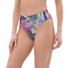 Load image into Gallery viewer, whimsy Fit High-waisted Bikini Bottom Womens Matching Women Rash Guards Colorful Swimsuit Beach Vacations SPF Women Swimwear Womens Bright Bathing Suit