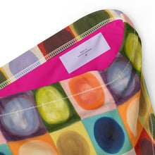 Load image into Gallery viewer, whimsy Fit High-waisted Bikini Bottom Womens Matching Women Rash Guards Colorful Swimsuit Beach Vacations SPF Women Swimwear Womens Bright Bathing Suit