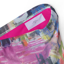 Load image into Gallery viewer, whimsy Fit High-waisted Bikini Bottom Womens Matching Women Rash Guards Colorful Swimsuit Beach Vacations SPF Women Swimwear Womens Bright Bathing Suit