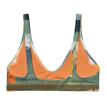 Load image into Gallery viewer, Padded Bikini Top Abstract Print Whimsy Fit