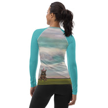 Load image into Gallery viewer, Rash Guard "Party is Over" - Whimsy Fit Workout Wear