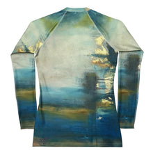 Load image into Gallery viewer, Women's Rash Guard Texas Tea Whimsy Fit UPF 50+ Long Sleeve Swim Shirt