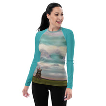 Load image into Gallery viewer, Rash Guard &quot;Party is Over&quot; - Whimsy Fit Workout Wear
