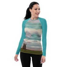 Load image into Gallery viewer, Rash Guard "Party is Over" - Whimsy Fit Workout Wear