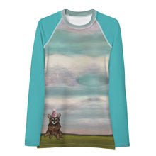 Load image into Gallery viewer, Rash Guard "Party is Over" - Whimsy Fit Workout Wear