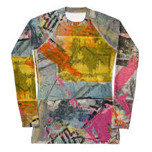 Load image into Gallery viewer, Women's Rash Guard Just Go Whimsy Fit UPF 50+ Long Sleeve Swim Shirt