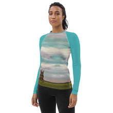 Load image into Gallery viewer, Rash Guard &quot;Party is Over&quot; - Whimsy Fit Workout Wear
