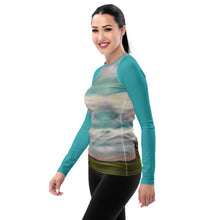 Load image into Gallery viewer, Rash Guard "Party is Over" - Whimsy Fit Workout Wear
