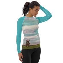 Load image into Gallery viewer, Rash Guard "Party is Over" - Whimsy Fit Workout Wear