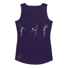 Load image into Gallery viewer, Dancing Ballerina Skeleton Tank Top - Whimsy Fit Workout Wear