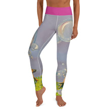 Load image into Gallery viewer, Womens Leggings Yoga Abstract Print Staffordshire Terrier Whimsy Fit