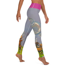 Load image into Gallery viewer, Womens Leggings Yoga Abstract Print Staffordshire Terrier Whimsy Fit
