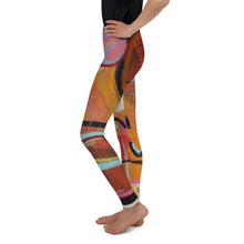 Load image into Gallery viewer, Whimsy Fit Girls Leggings Circle Circle