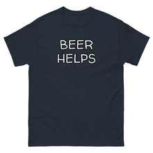 Load image into Gallery viewer, Beer Helps T-Shirt Weekend Vibes, Whimsy Fit