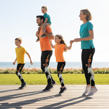 Load image into Gallery viewer, Family in Black Dexter Leggings - Side View