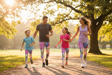 Load image into Gallery viewer, Family outdoors in Kris Kros leggings