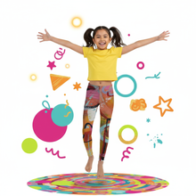 Load image into Gallery viewer, Girls Leggings Circle Circle Marketing Photo
