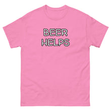 Load image into Gallery viewer, Beer Helps Men's classic tee - Whimsy Fit Workout Wear