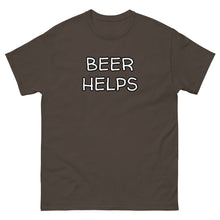 Load image into Gallery viewer, Beer Helps Men's classic tee - Whimsy Fit Workout Wear